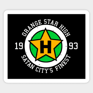 Orange Star High Sticker